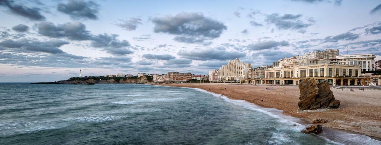 비아히쯔 L'Etape, 2Ch, 250M Gde Plage, Tt A Pieds, Parking Couvert 아파트 외부 사진